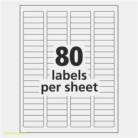 30 Office Depot Label Template - Labels For You